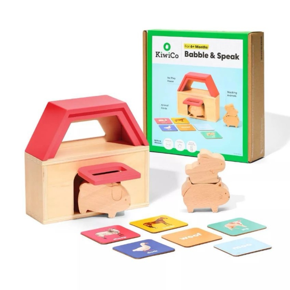 Kiwi Co. The Wonder Play Guide Let's Chat Language Development Toy